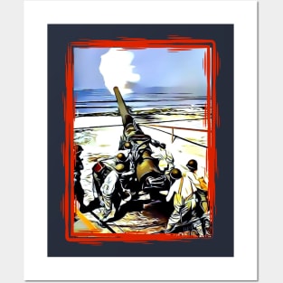 M101 Howitzer Artillery Posters and Art